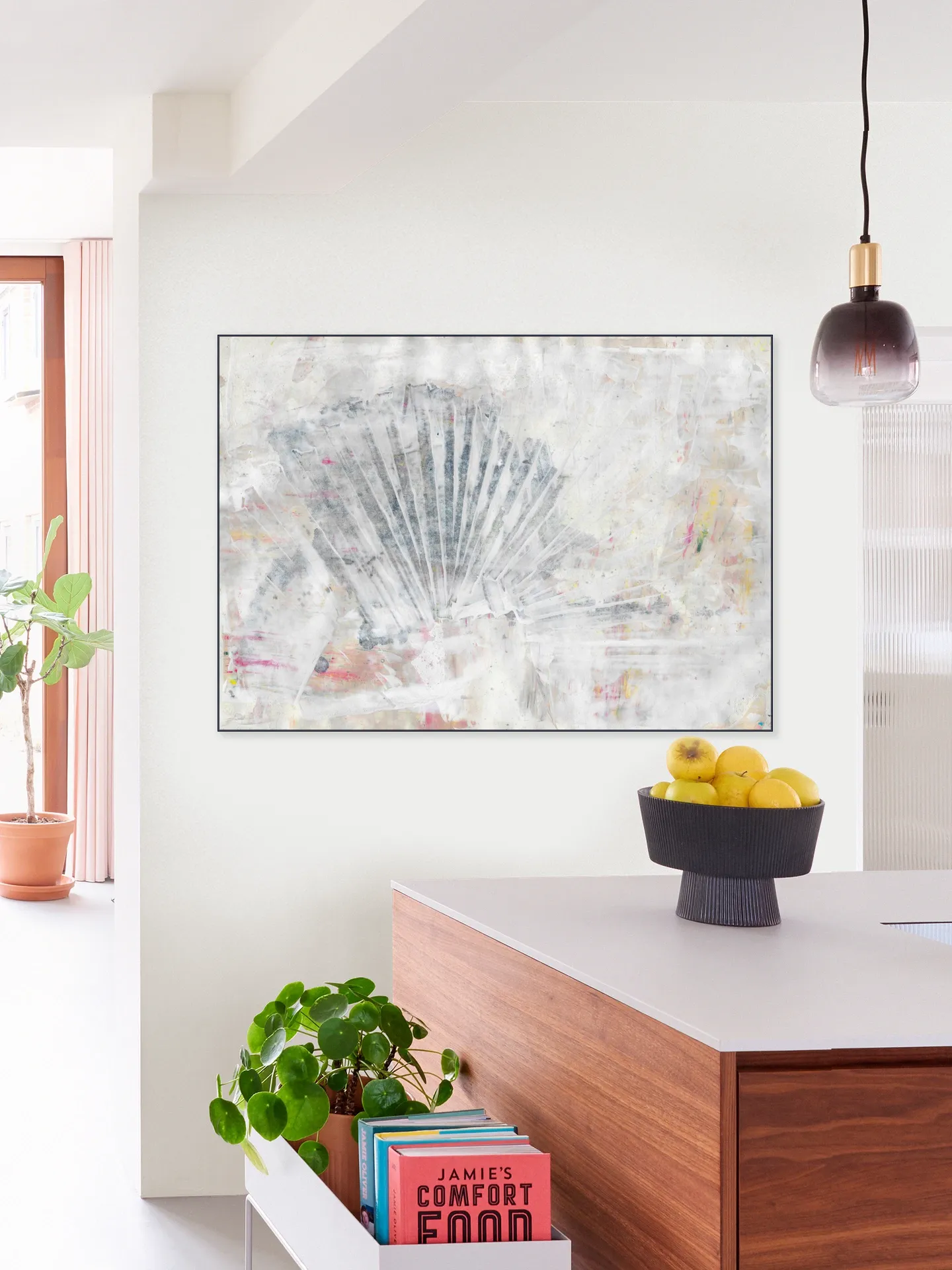 Abstract Shell Painting