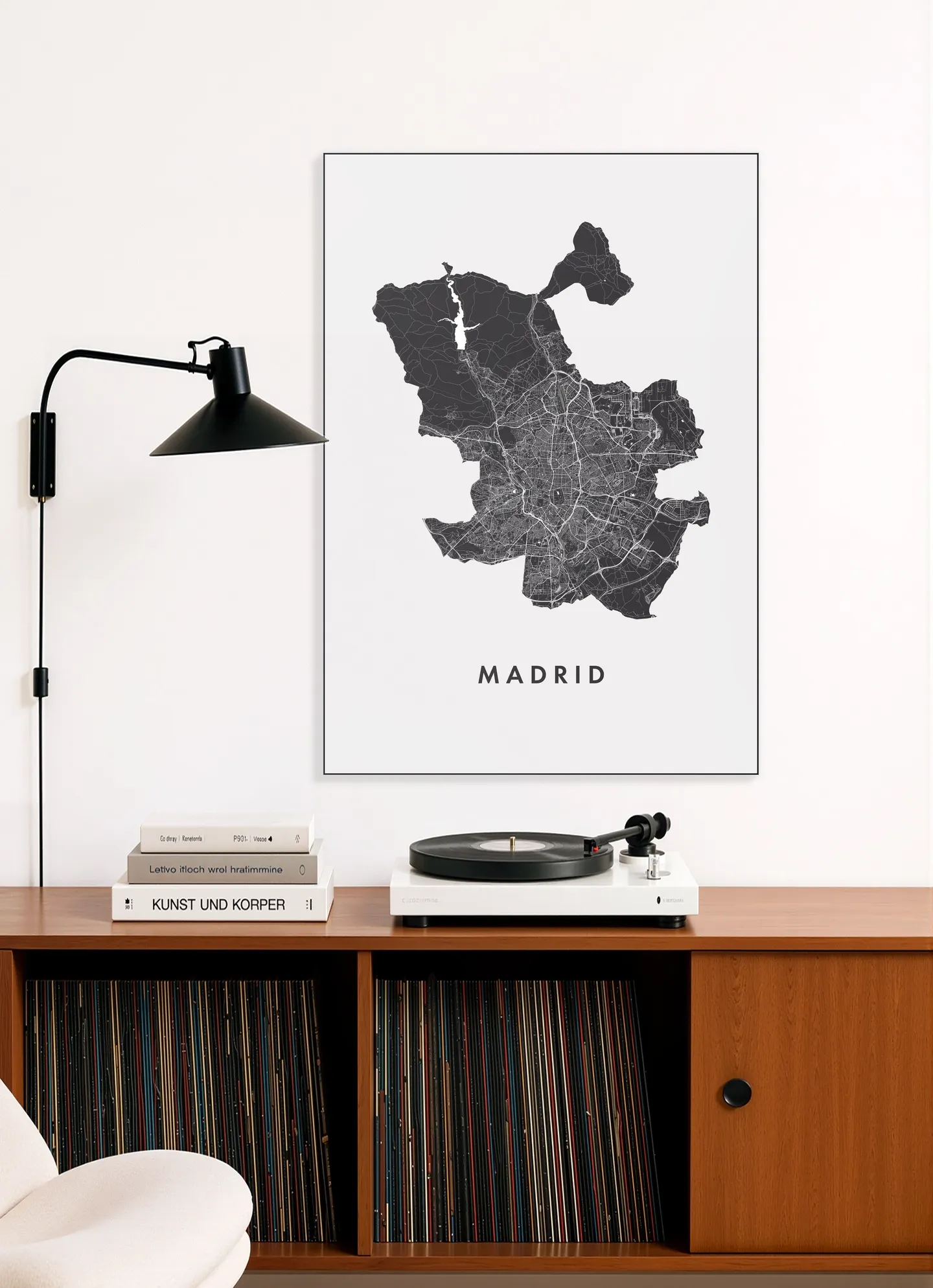 Madrid City Map