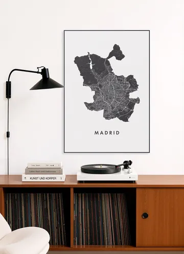 Madrid City Map