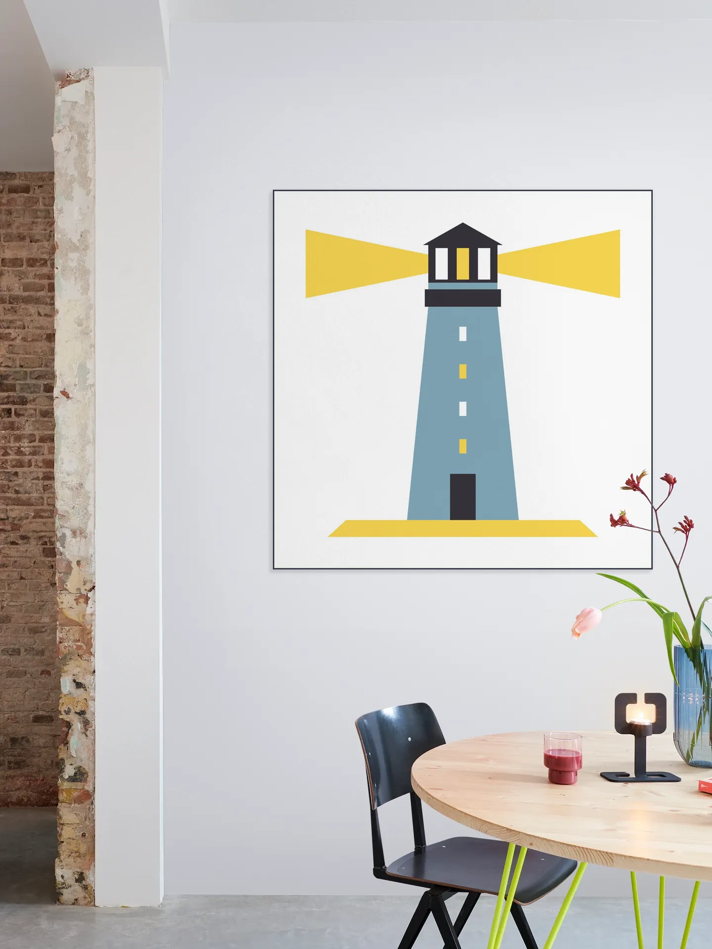 The Lighthouse - blue