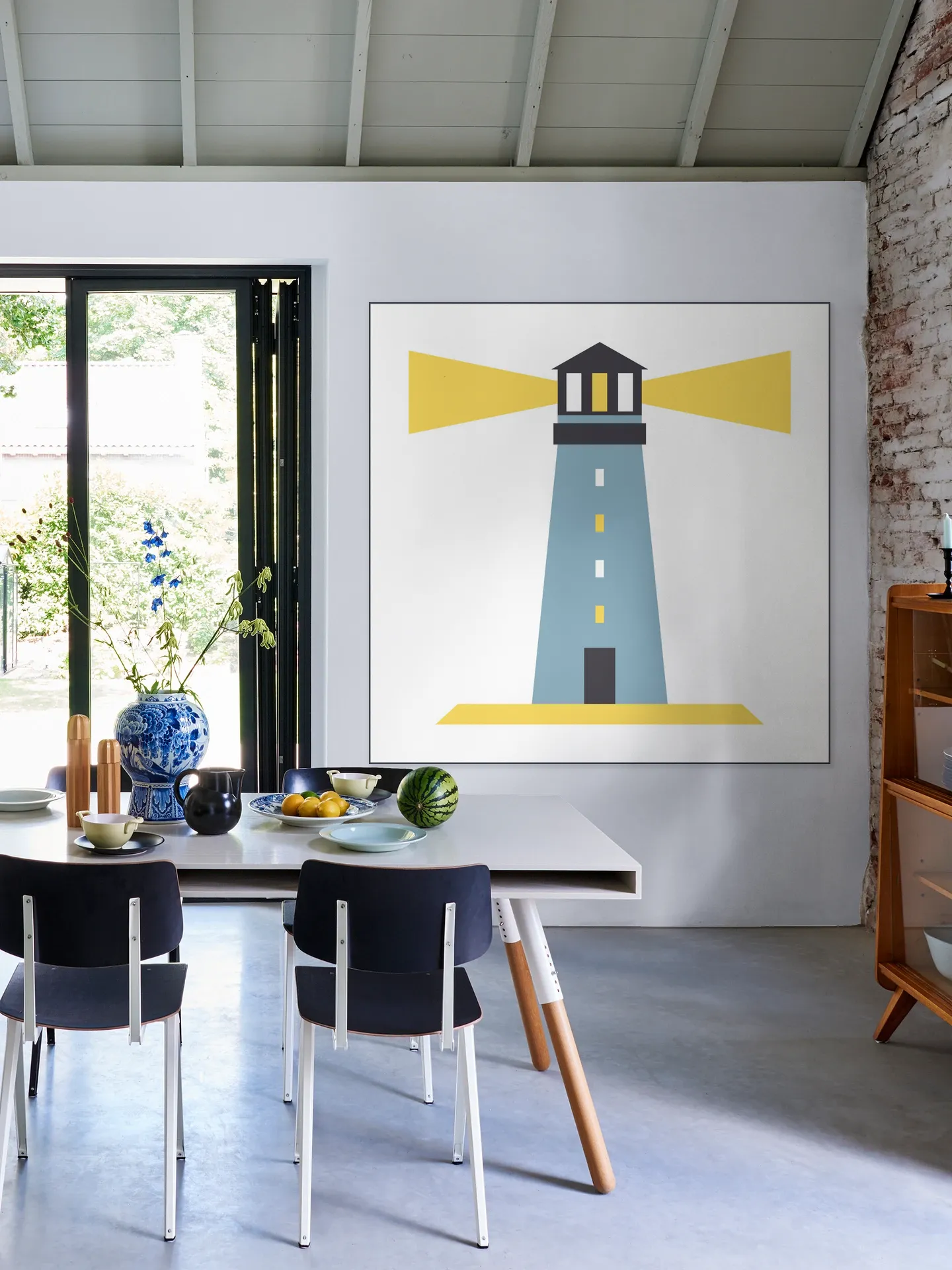 The Lighthouse - blue