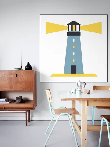 The Lighthouse - blue