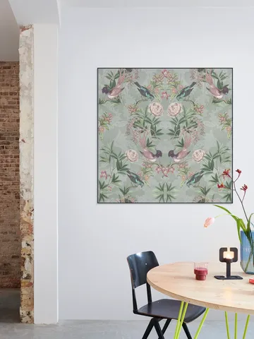 Rococo Birds and Flowers