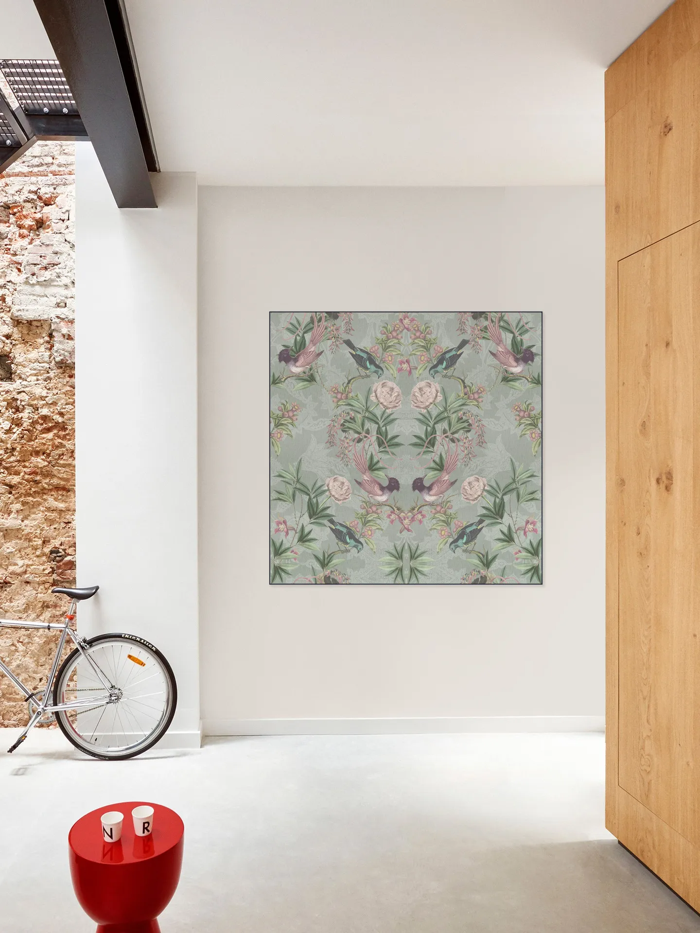Rococo Birds and Flowers