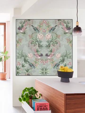 Rococo Birds and Flowers