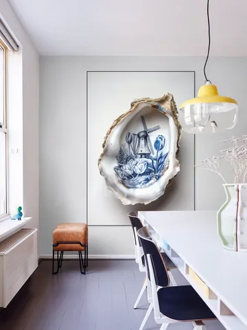 Delft Blue oyster