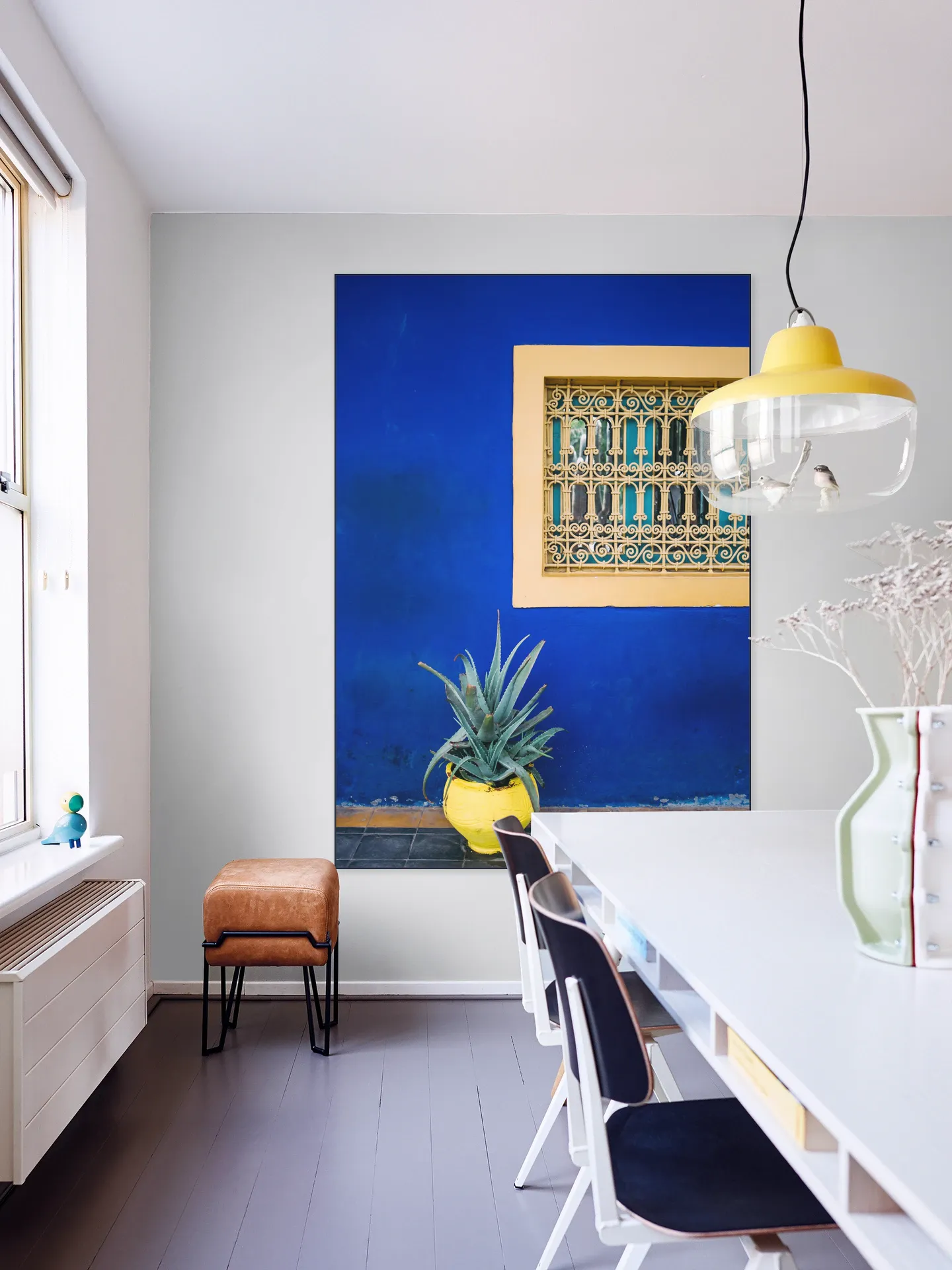 Yellow and Blue Agave
