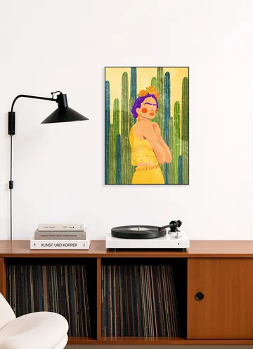Frida and Cacti