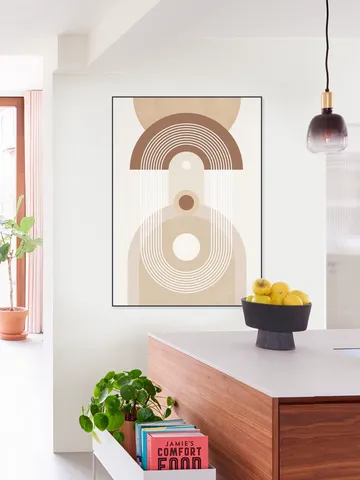 Beige Mid Century Poster No.3