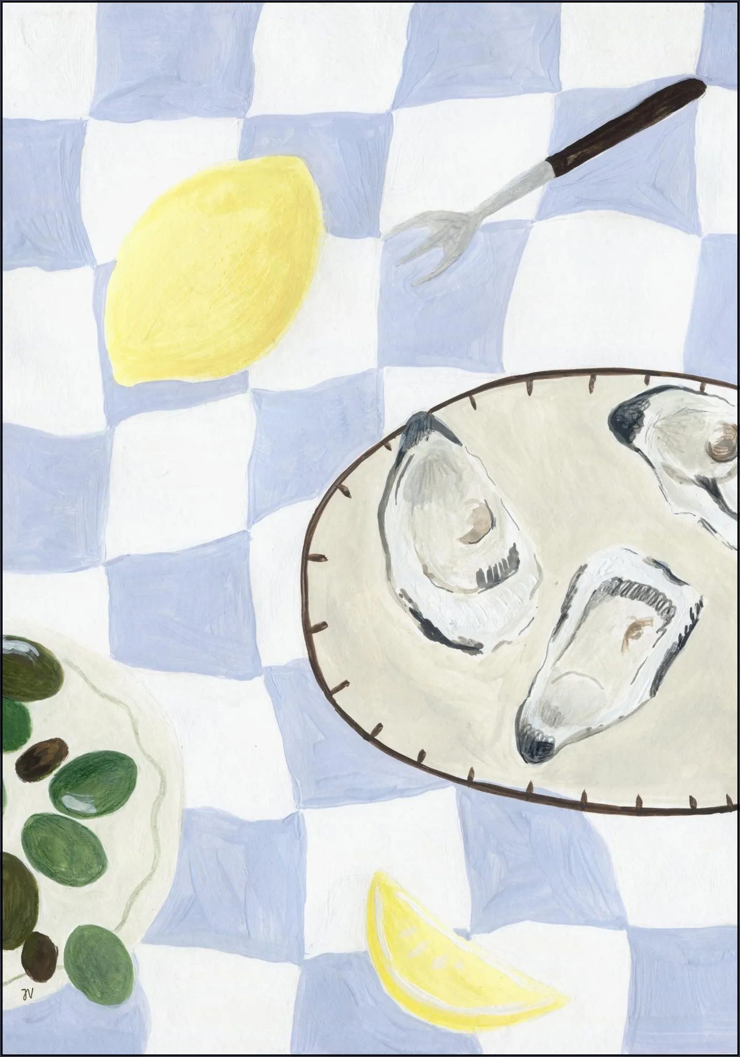 Oysters and Olives