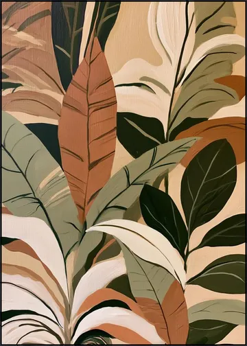 Tropical Foliage Organic Garden