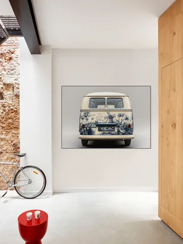 Delft Blue VW Bus 2