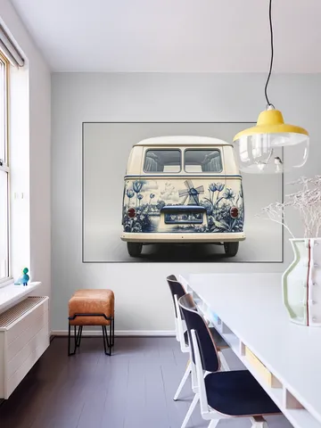 Delft Blue VW Bus 2