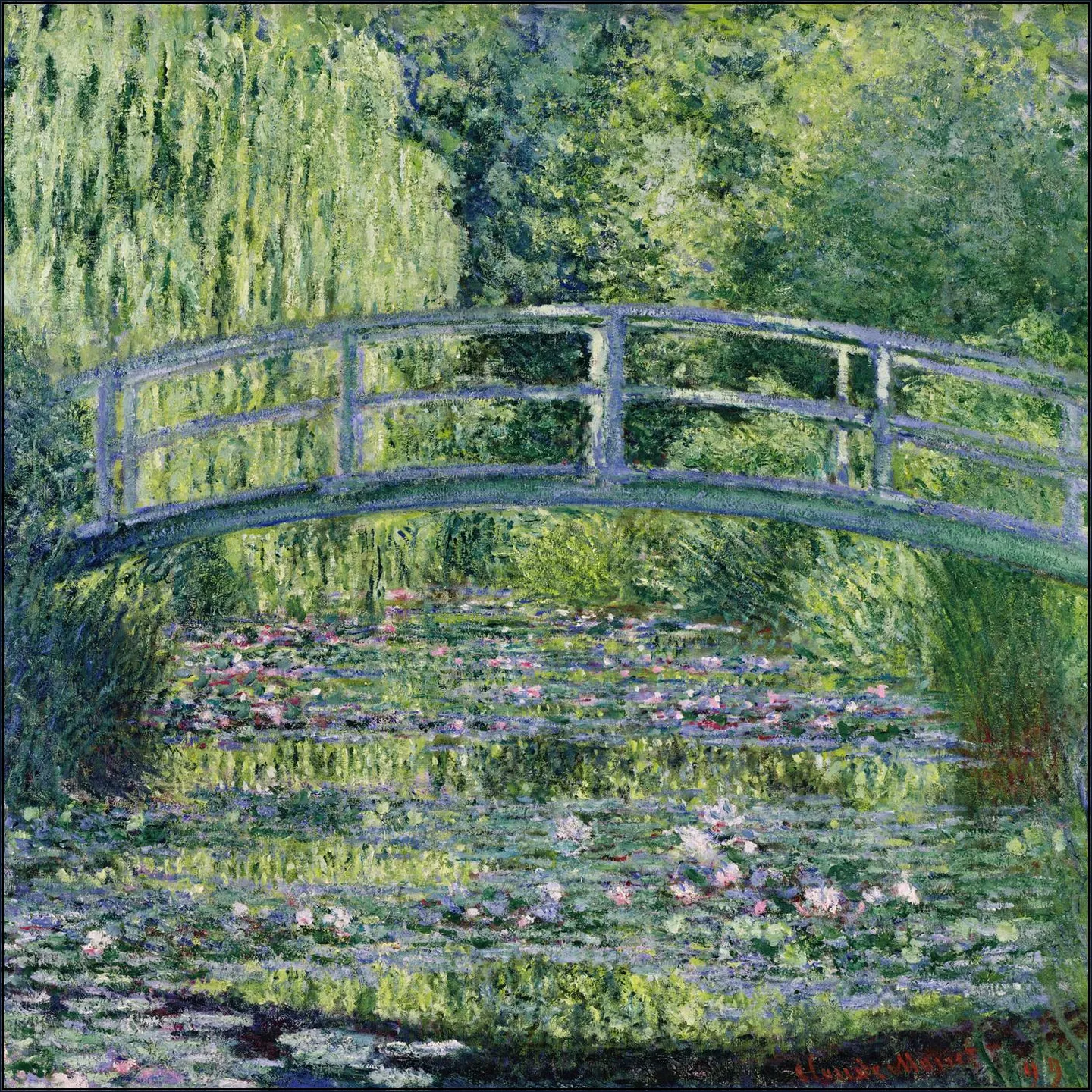 The Waterlily Pond - Green Harmony