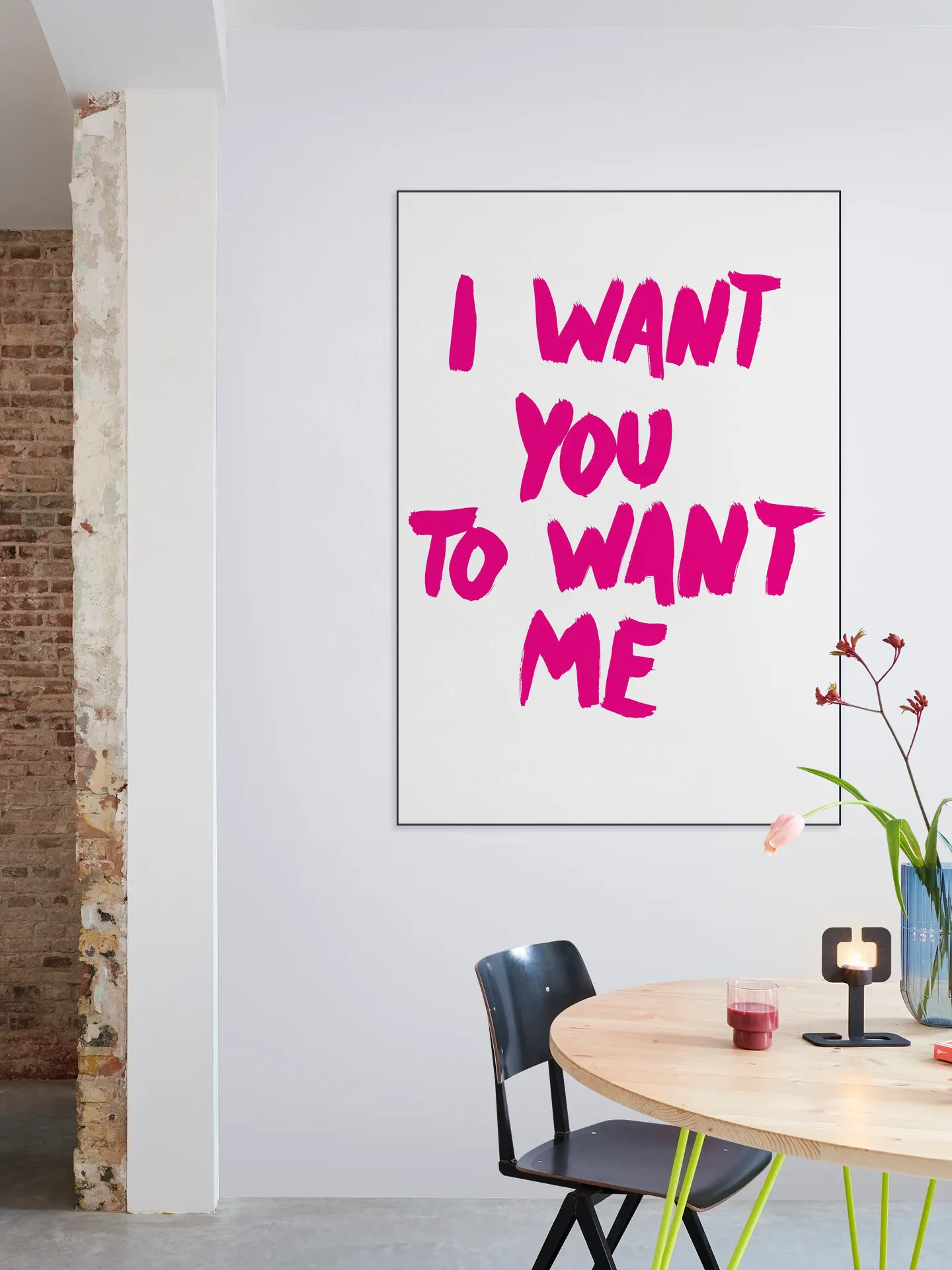 I want you to want me
