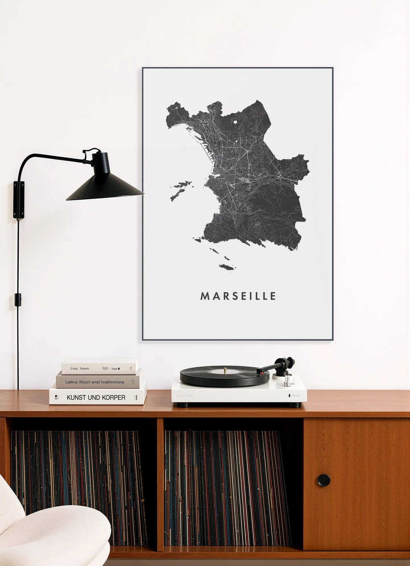 Marseille City Map