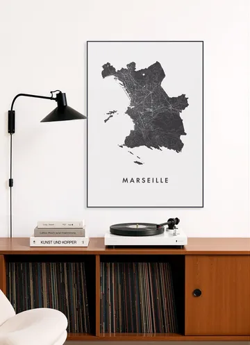 Marseille City Map