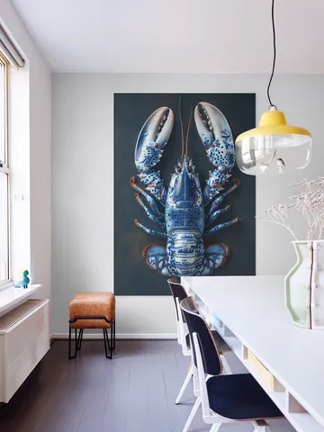 Delft Blue Lobster - Black