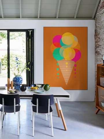 Neon Ice Cream