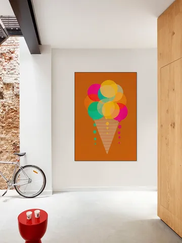 Neon Ice Cream
