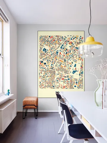 Tokyo Mosaic City Map