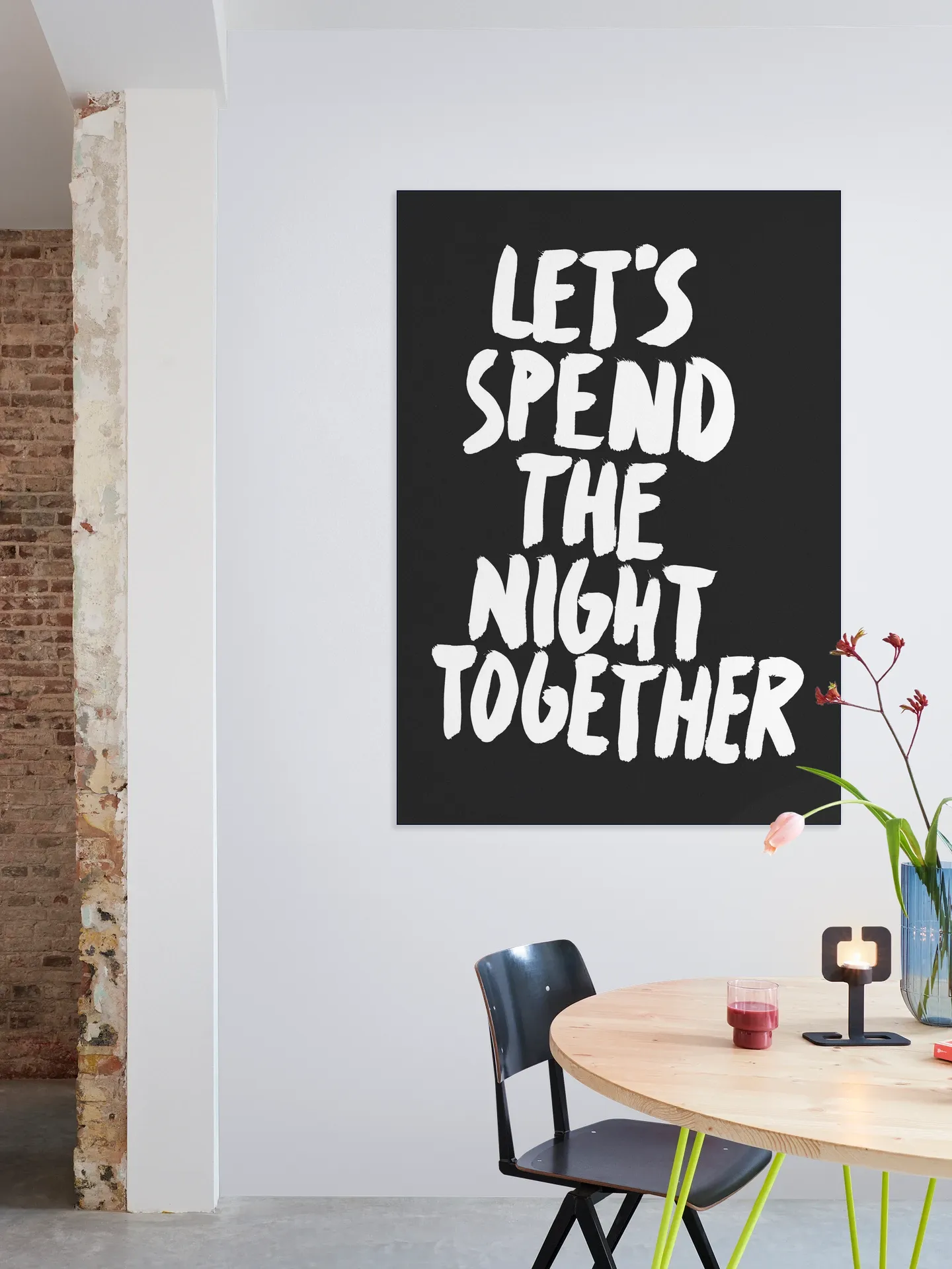 Let's spend the night together