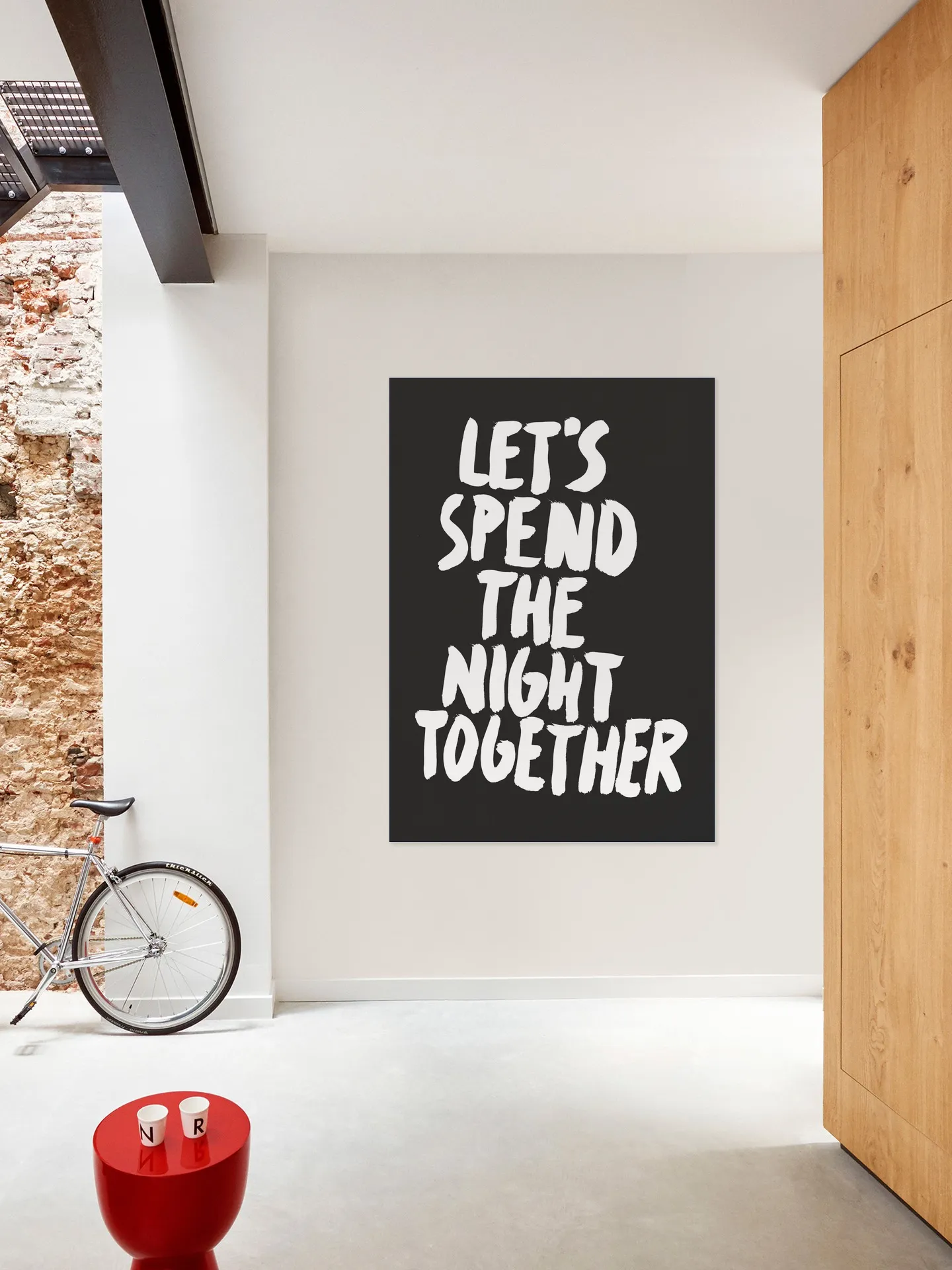 Let's spend the night together