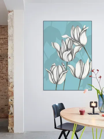 White Tulips