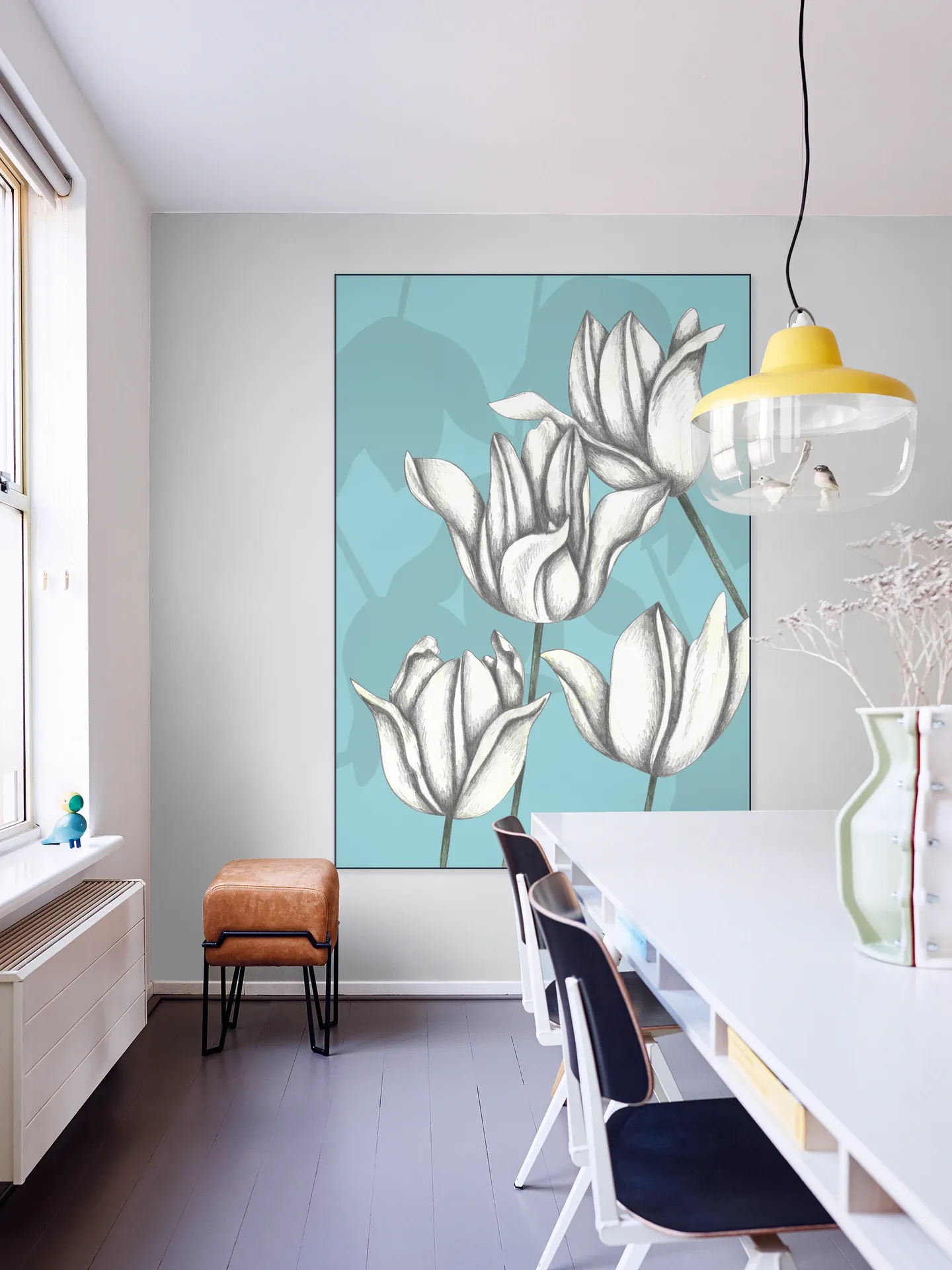 White Tulips