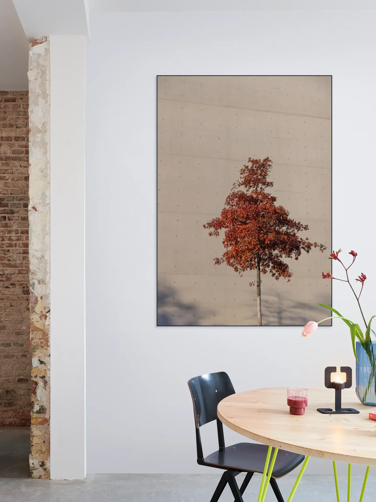 One Autumn Tree