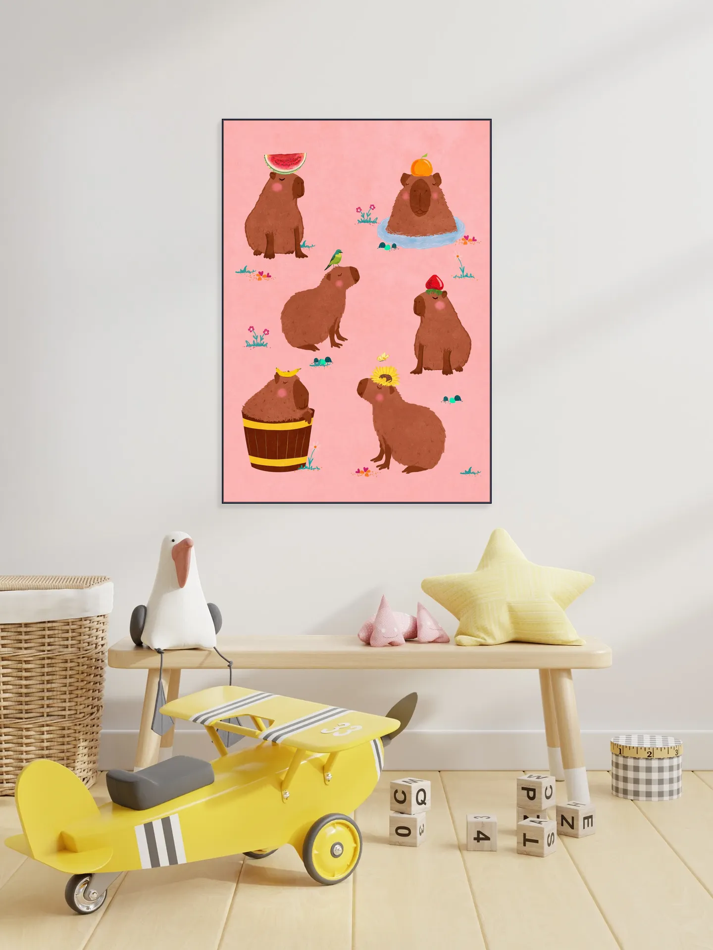 Capybara Collage