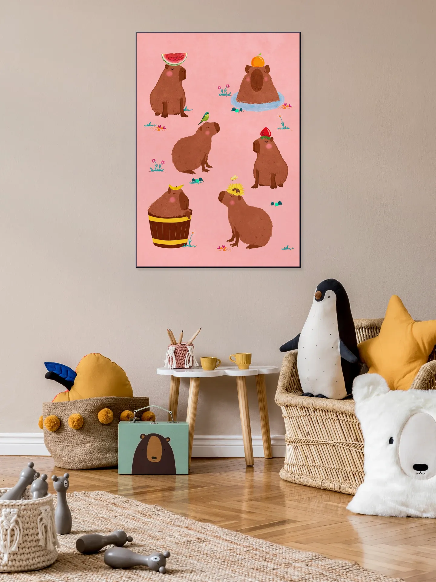 Capybara Collage