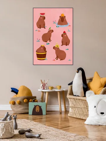 Capybara Collage