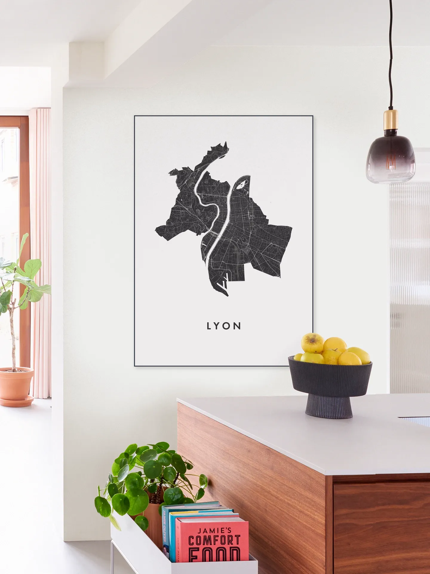 Lyon City Map