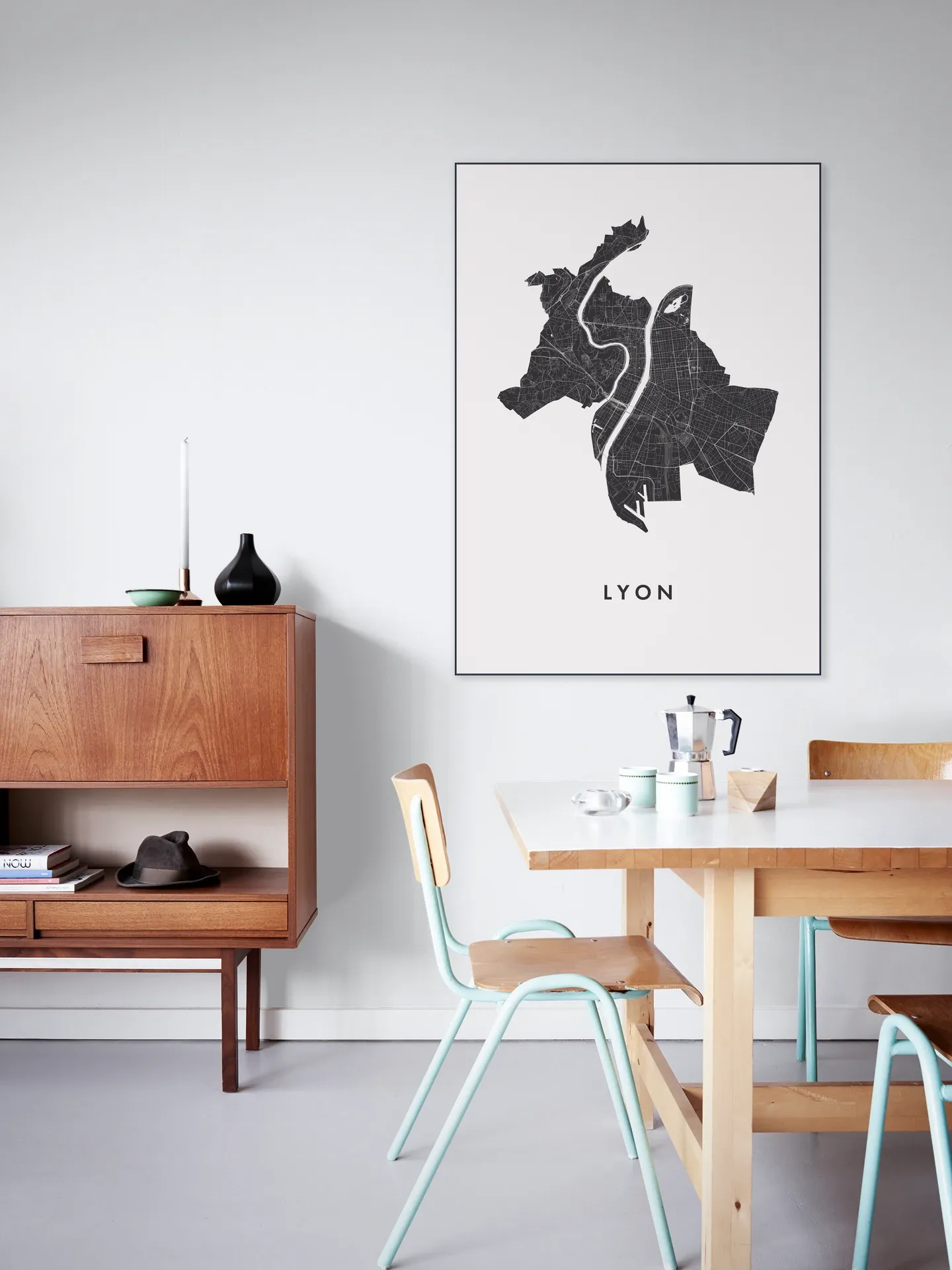 Lyon City Map