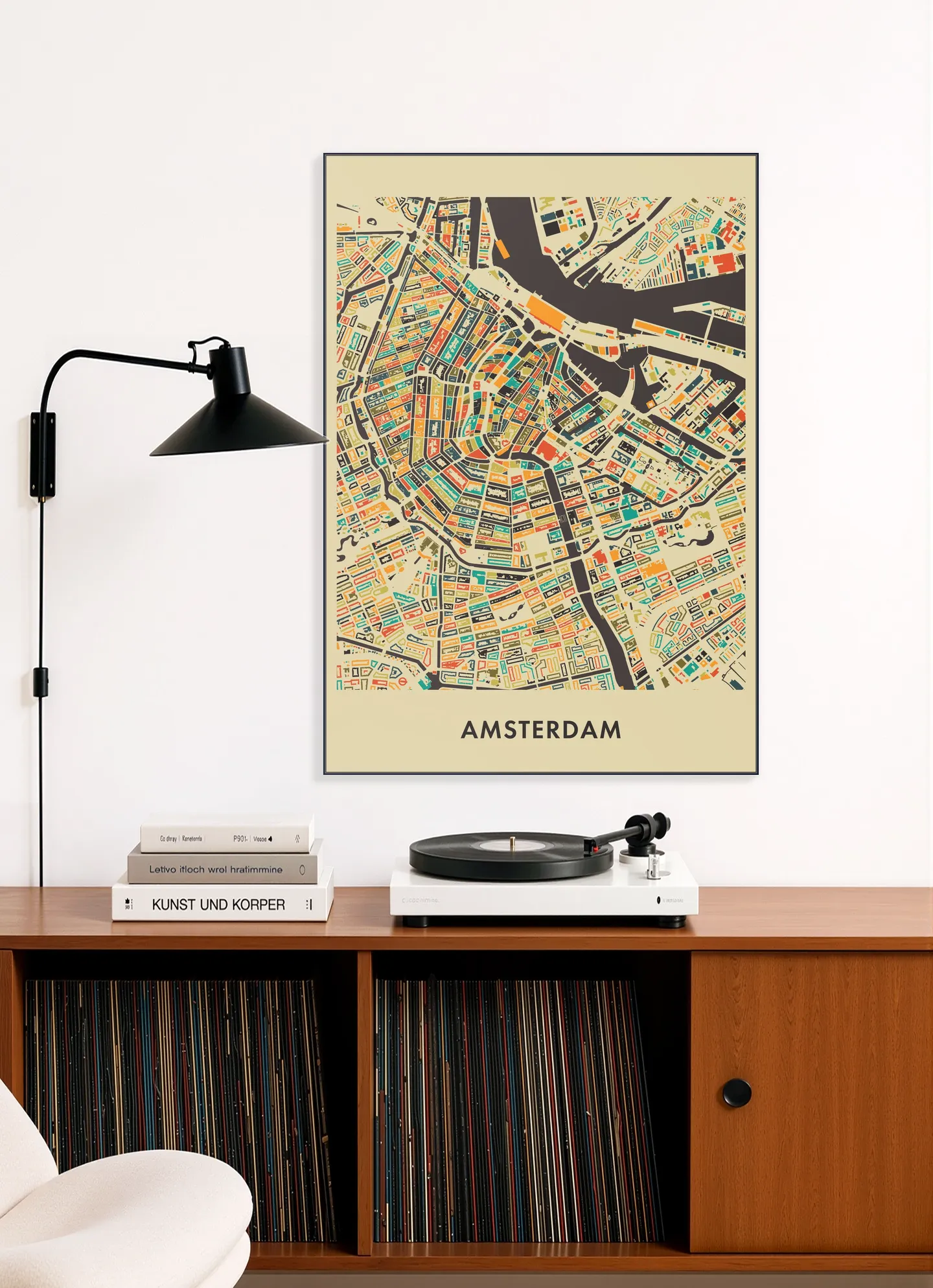 Amsterdam Mosaic Map