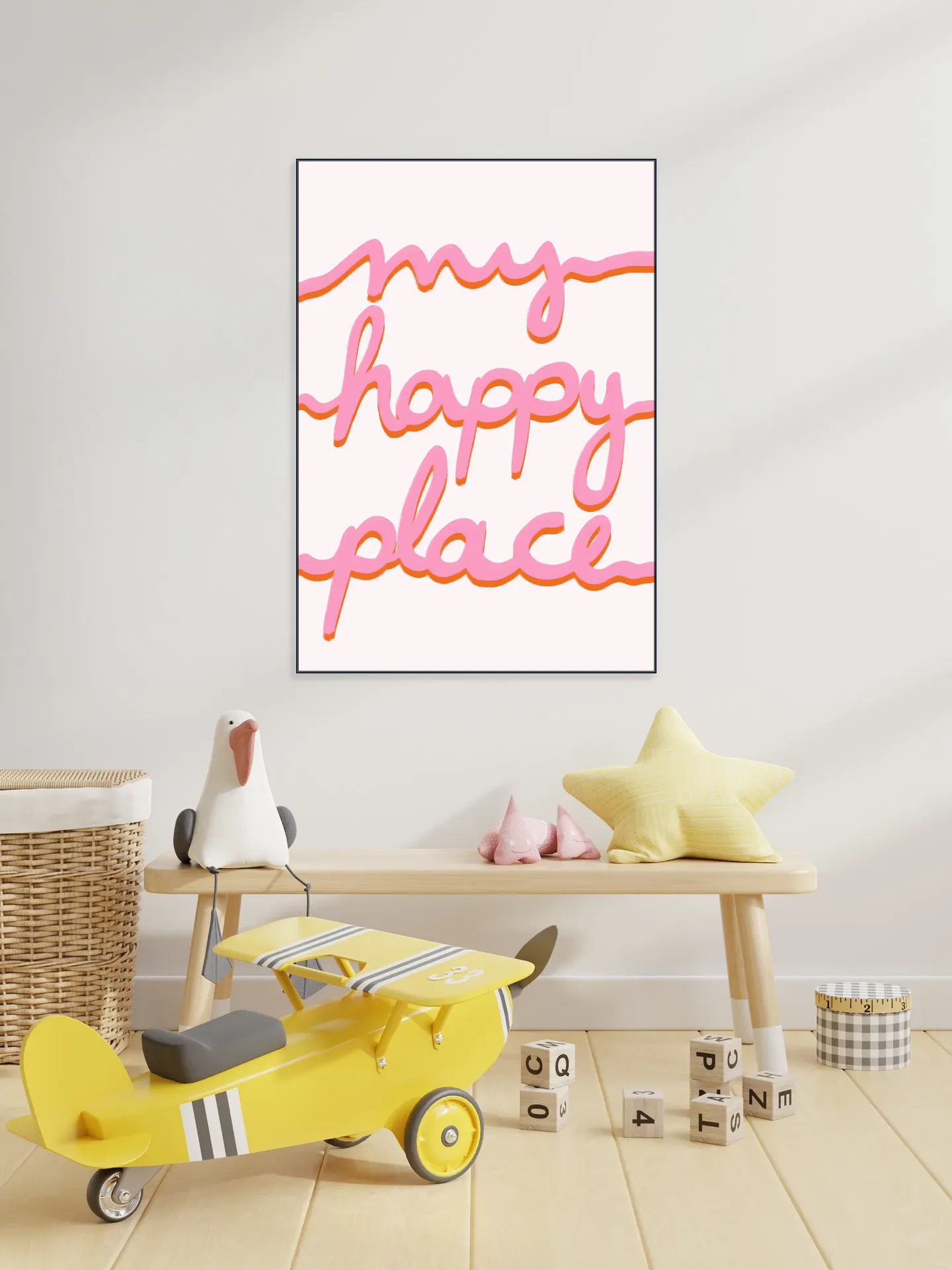 My Happy Place Pink