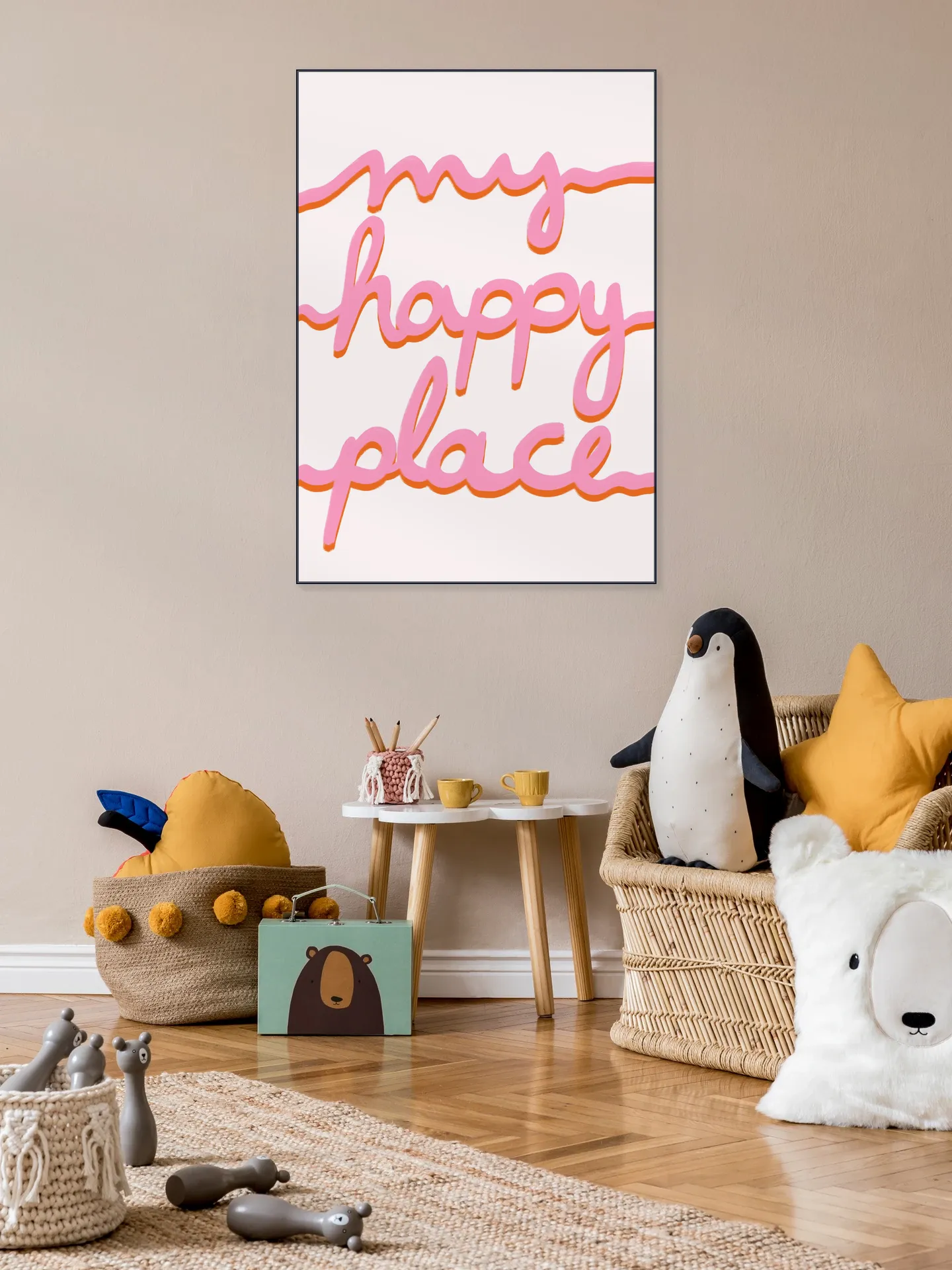 My Happy Place Pink