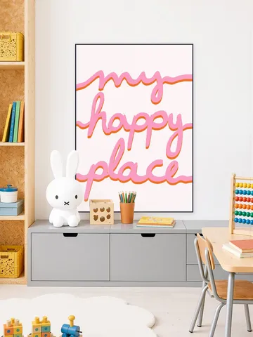 My Happy Place Pink
