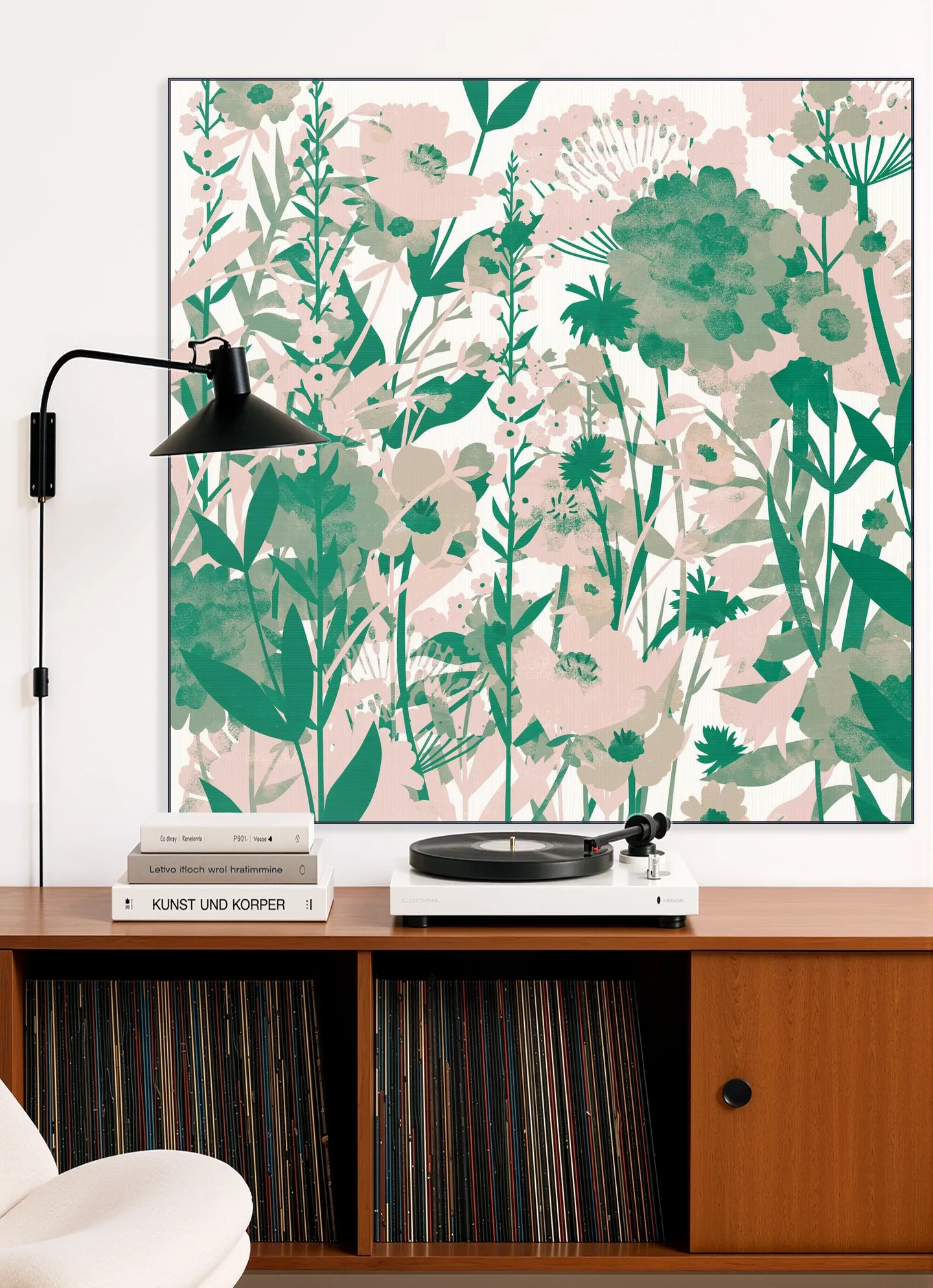 Flower Garden green