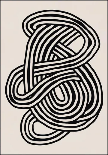 Line Art - Organic Shape