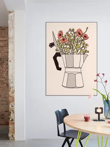 Moka Flowers Color