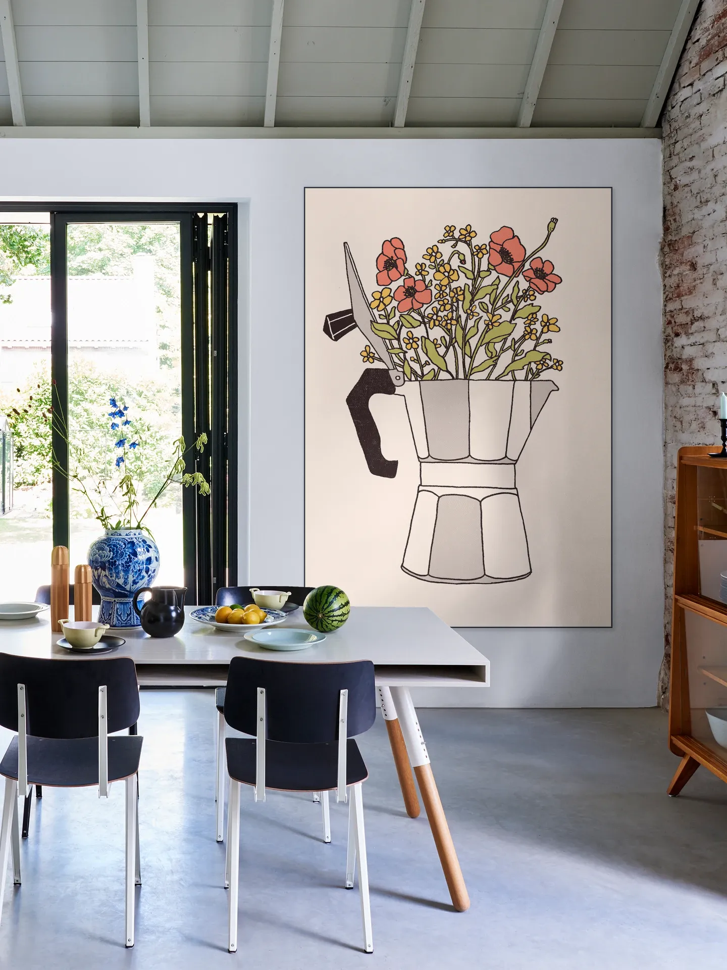 Moka Flowers Color
