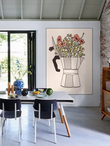 Moka Flowers Color