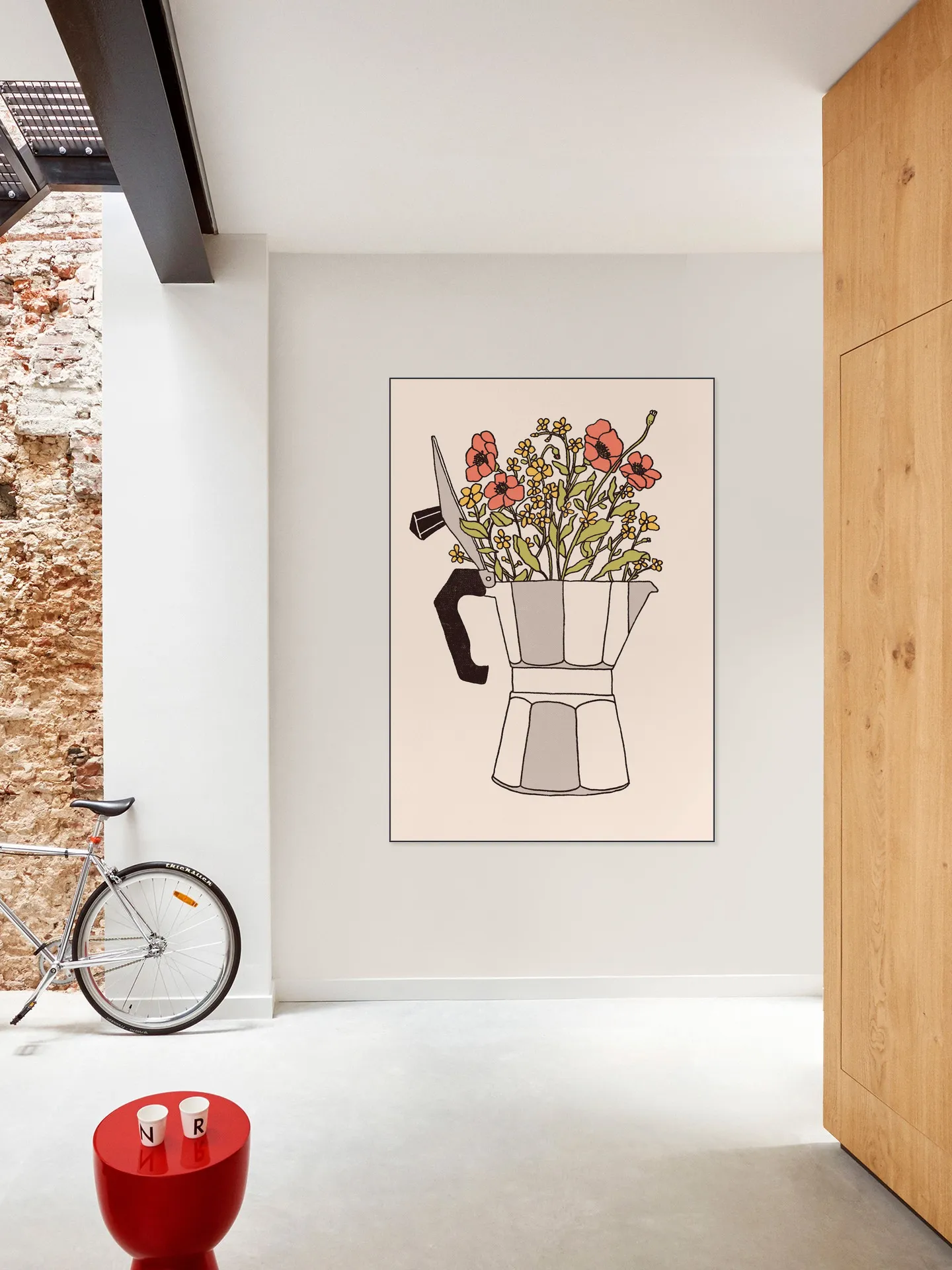 Moka Flowers Color