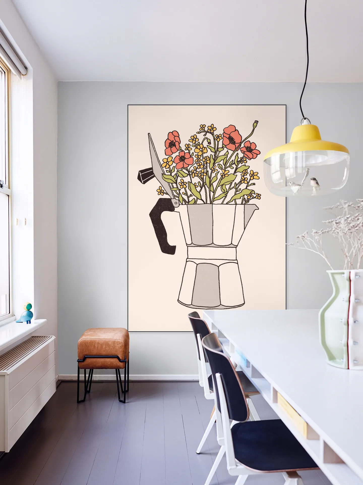 Moka Flowers Color