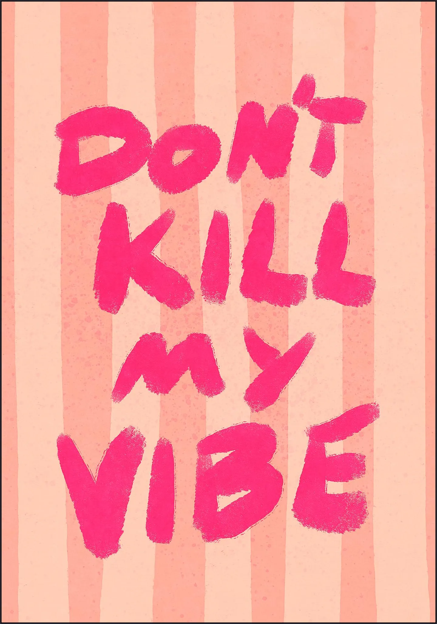 Handlettering Don't Kill My Vibe