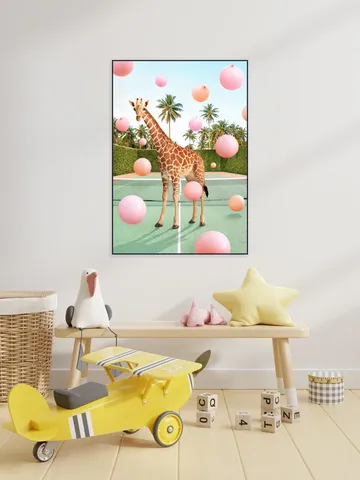 Tennis Giraffe