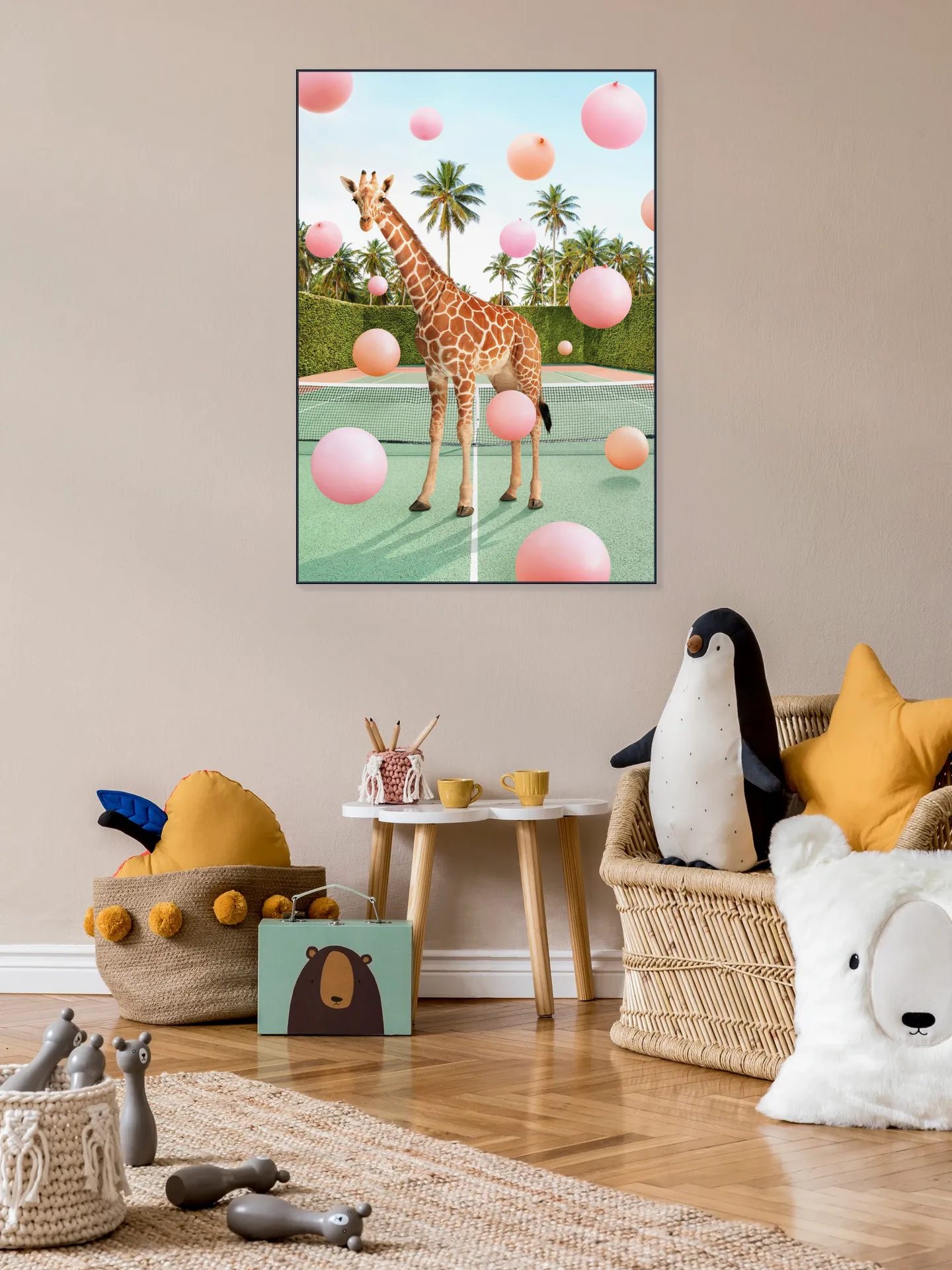 Tennis Giraffe