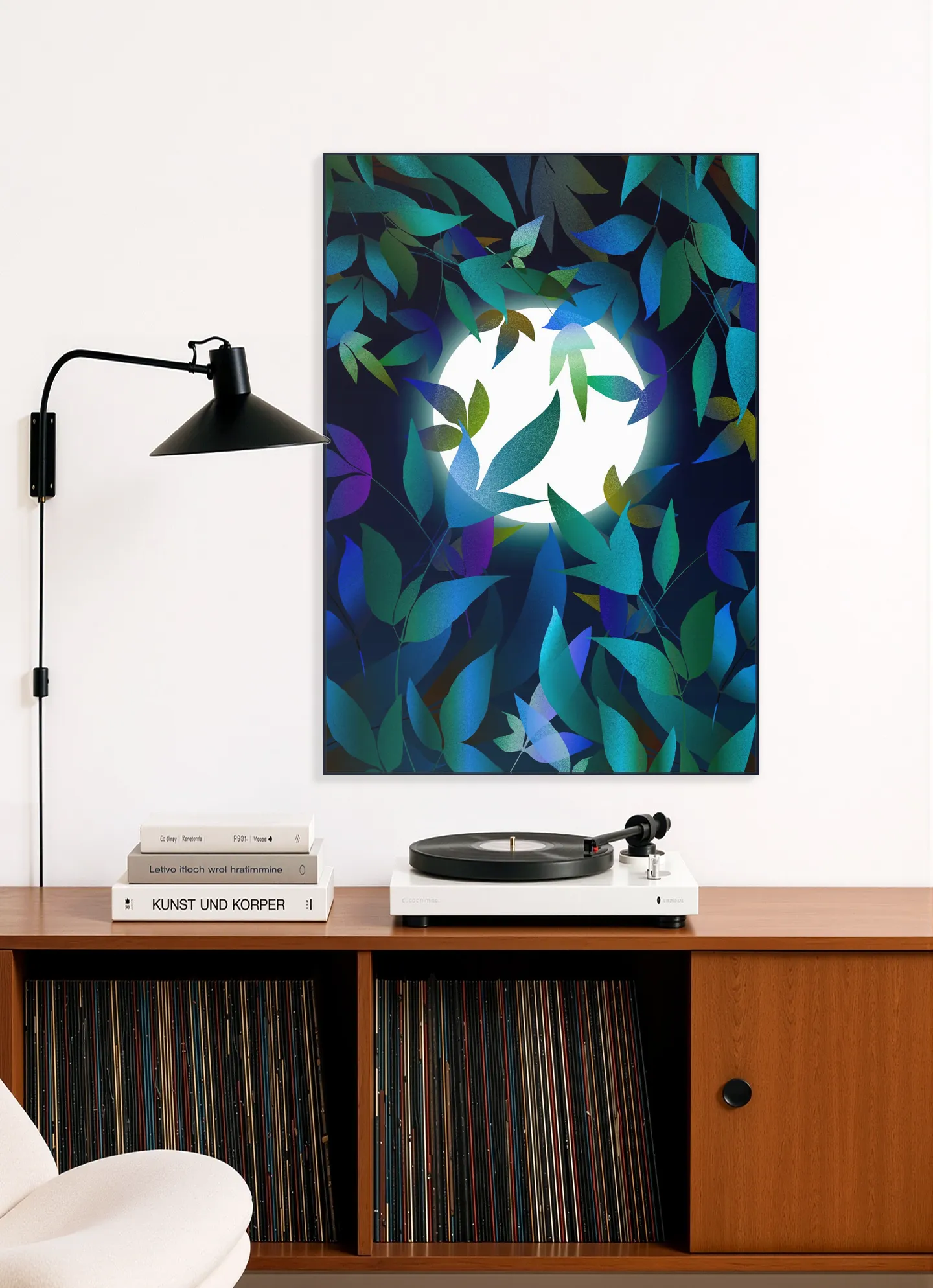 Moonlight In Teal
